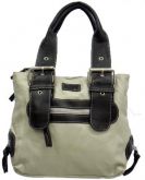 Bolsa Feminina bege detalhes